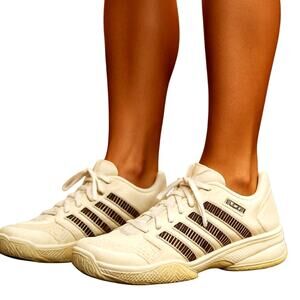 K-Swiss 8.5 White Women's  Tennis Shoe Athletic Sneaker 8 1/2